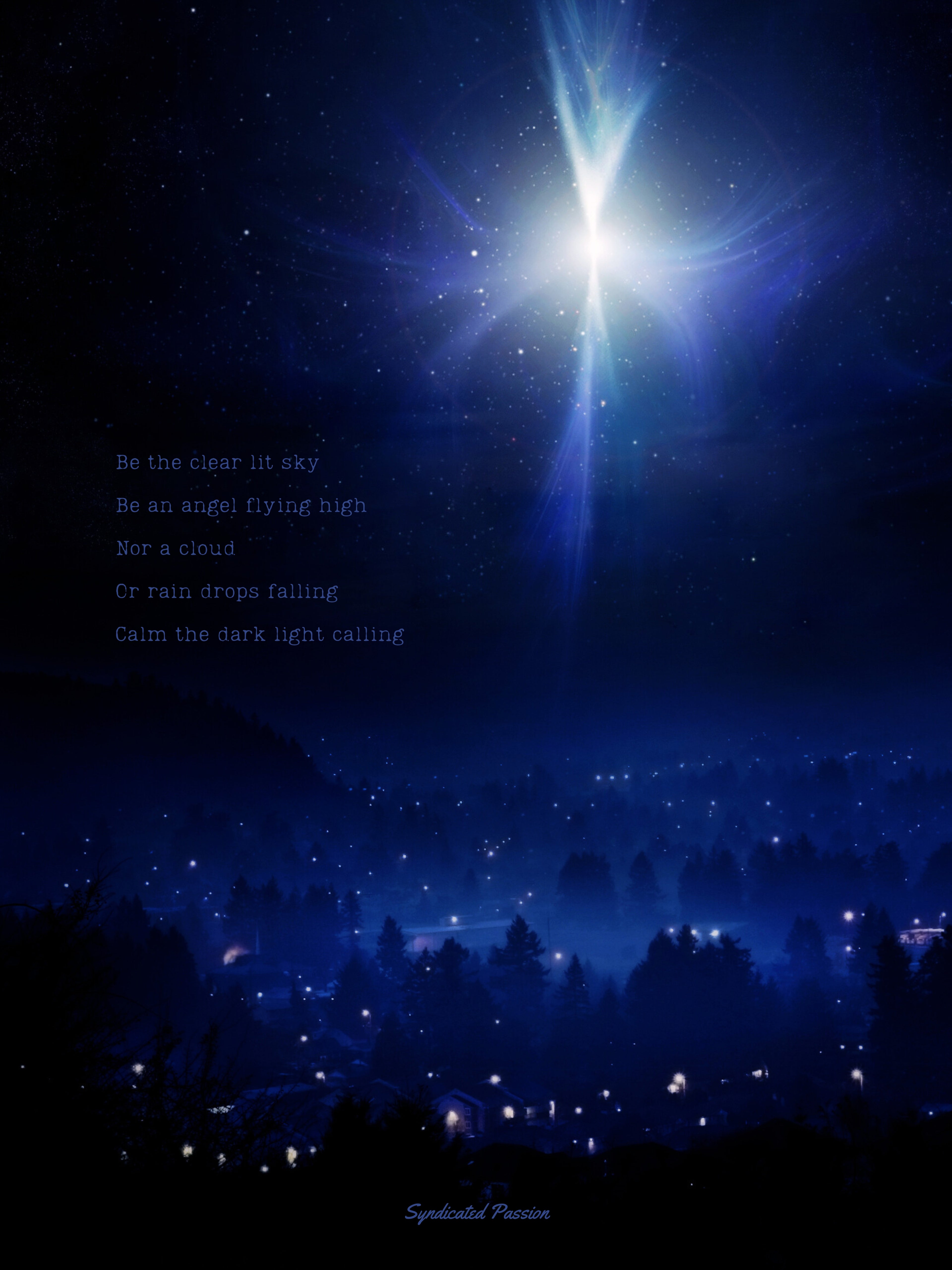 Clear lit Sky